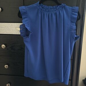 Shein ruffled top